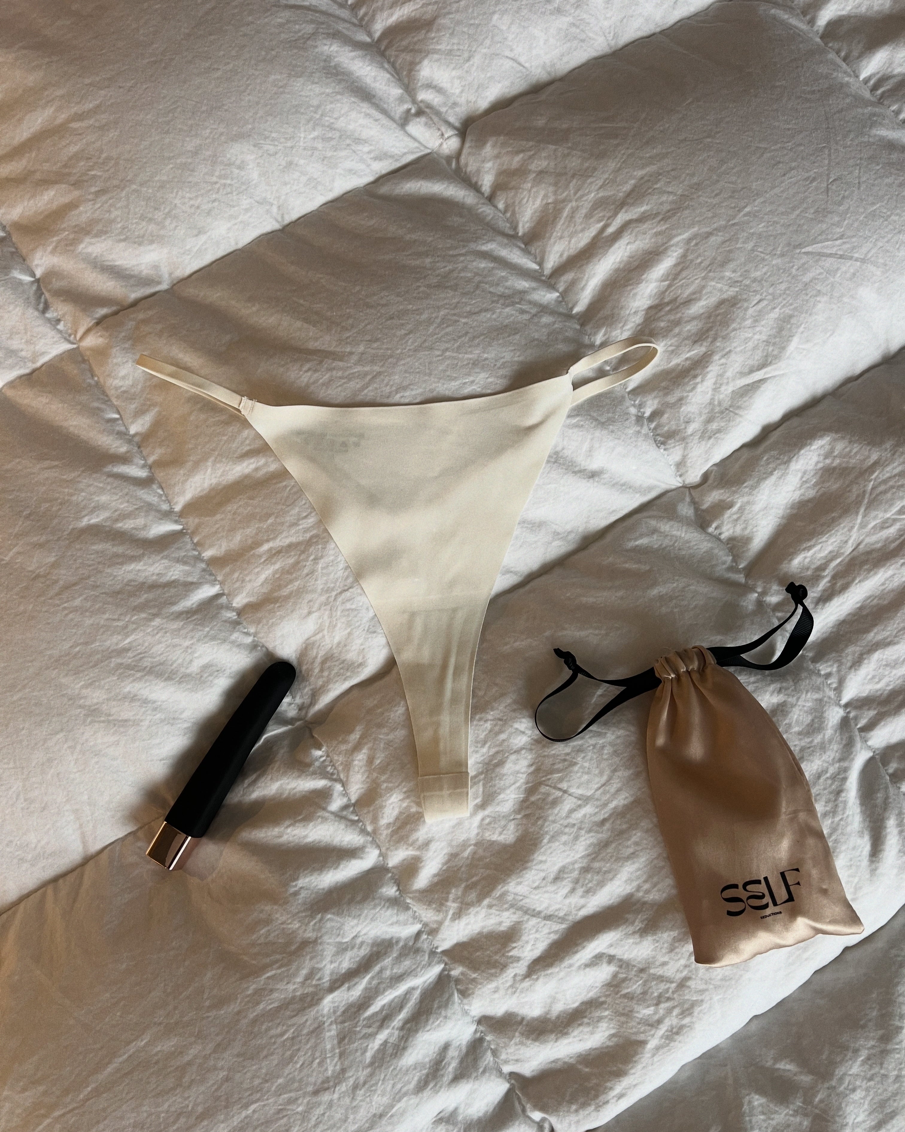 The Kim Sexy Back T-String Thong : Clay