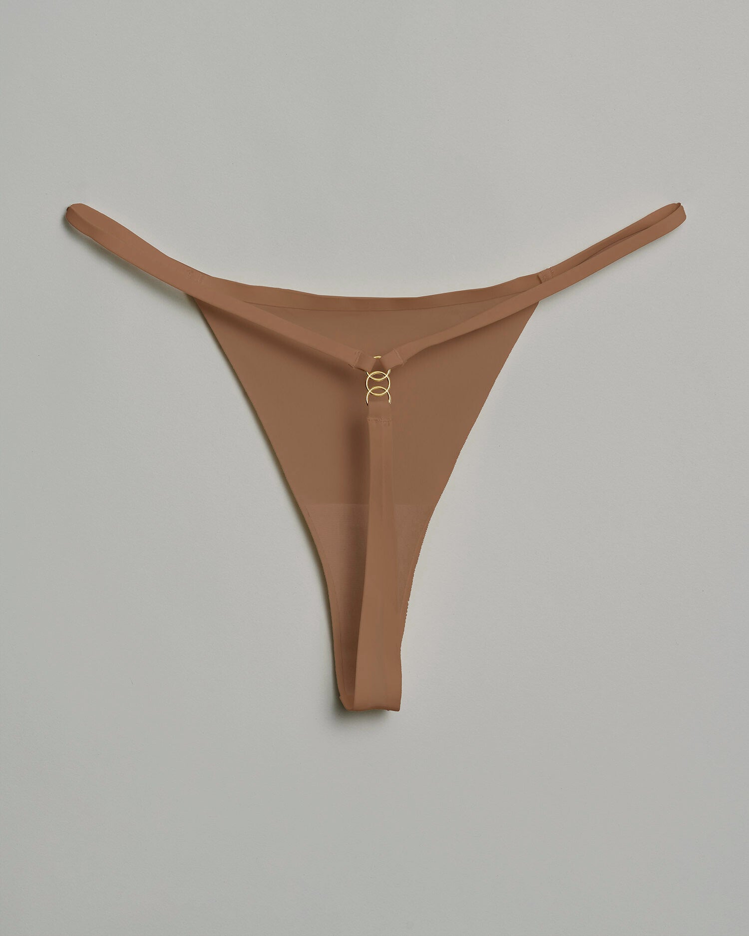 The Kim Sexy Back T-String Thong : Clay